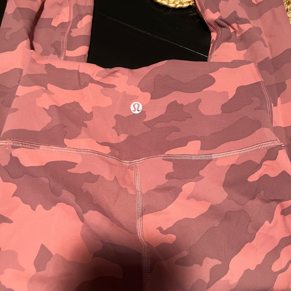 Lululemon Wunder Train High Rise Crop Pants